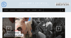 Desktop Screenshot of columbiajournal.org